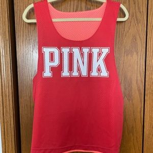 VS Pink tank top/jersey